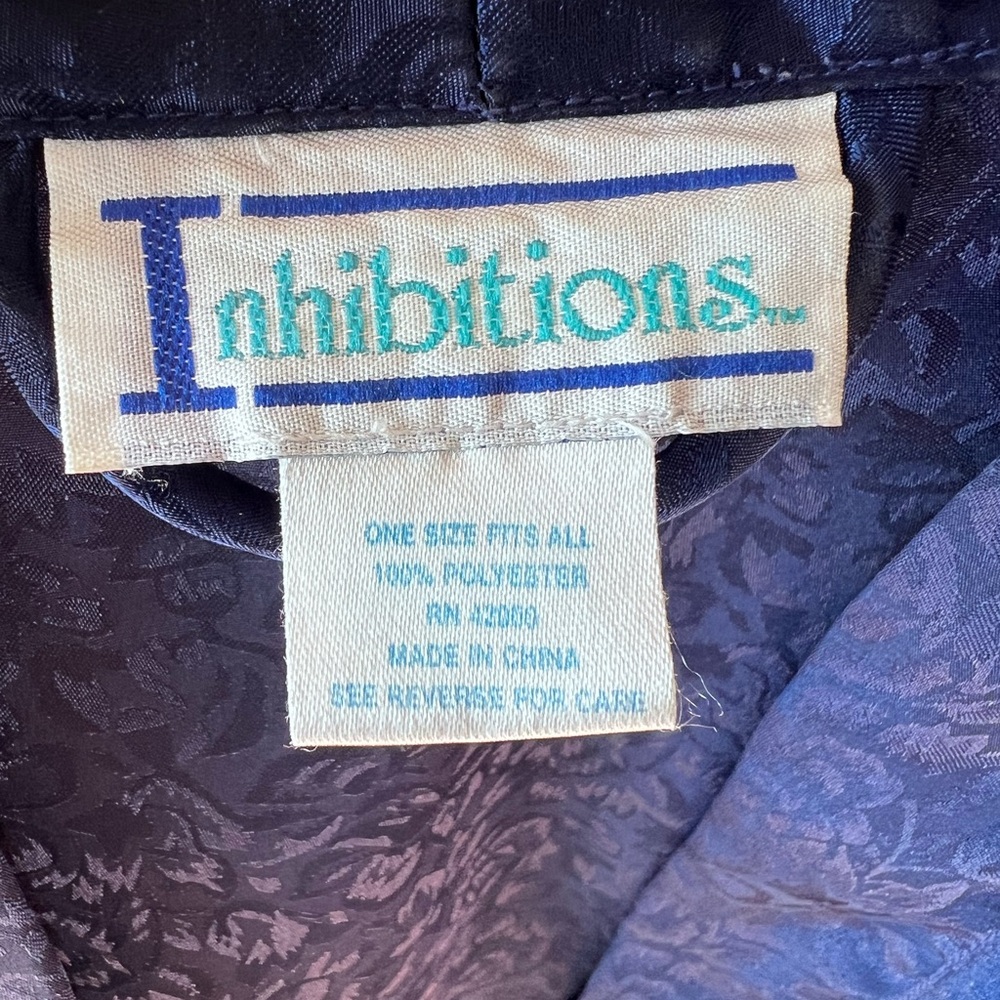 Elegant Blue Women's Robe - Picture 3 of 5